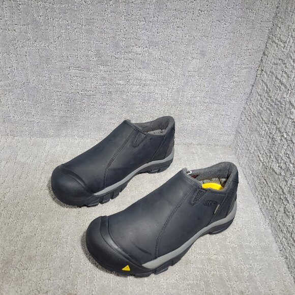 Keen Brixen Men's Size US 8 Black/Gargoyle Waterproof Shell Back Hiking Shoes. - Picture 5 of 10